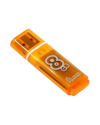  USB флеш накопитель Smartbuy 8GB Glossy Orange (SB8GBGS-Or)