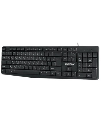  Клавиатура проводная мультимедийная Smartbuy ONE 220 USB черная (SBK-220U-K)/20