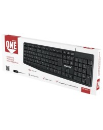 Клавиатура проводная мультимедийная Smartbuy ONE 220 USB черная (SBK-220U-K)/20