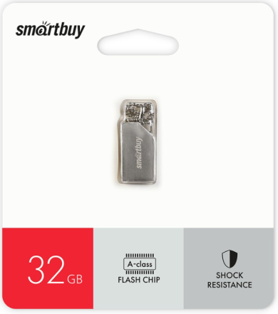  USB флеш накопитель Smartbuy 032GB MU30 Metal (SB032GBMU30)