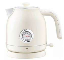 Чайник Ocooker QS-1701 под ретро винтажный белый