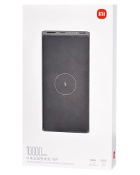 Powerbank с функцией беспроводной зарядки Xiaomi 10000 мАч 1USB+Type-C WPB15PDZM черный