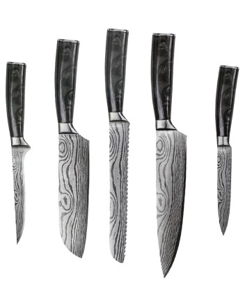  Набор кухонных ножей Xiaomi Spetime 5-Piece Steel Kitchen Knife Set G05-BL (5 ножей) черный