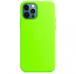 Чехол-накладка  iPhone 12 Pro Max Silicone icase  №60 травяная