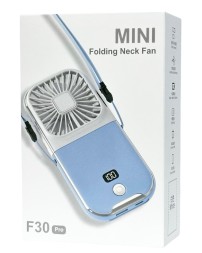 Вентилятор портативный + powerbank 3000mAh Xiaomi F30 Pro белый