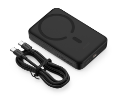 Powerbank с беспроводной зарядкой Baseus Magnetic Mini Wireless 10000mAh 30W (PPCX110201) чёрный