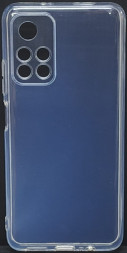 Чехол-накладка силикон 2.0мм Xiaomi Redmi Note 11/Poco M4 Pro прозрачный