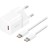  Сетевое зар. устр. Baseus GaN5 Mini 1C кабель Type-C на Type-C 30W P10110902213-00 белое
