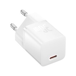 Сетевое зар. устр. Baseus GaN5 Mini 1C кабель Type-C на Type-C 30W P10110902213-00 белое