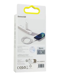 Кабель-зарядка Type-C на Lightning Baseus Superior Series 1м (CATLYS-A02) 20W белый