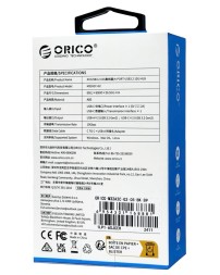 USB-С хаб Orico M32A2C-G2 USB3.2х2/USB-C3.2x2 серый