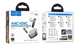 Беспроводные наушники TWS Hoco EQ16 ANC+ENC синяя глазурь