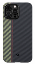 Накладка для i-Phone 14 Pro Max 6.7&quot; Pitaka Magez Case 3 черно-зеленая