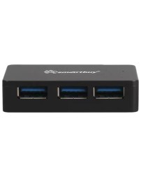 USB 3.0 Хаб Smartbuy 6000, 4 порта, черный (SBHA-6000-K)