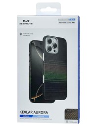 Накладка для i-Phone 16 Pro Max Keephone Kevlar Aurora MagSnap SeaNova
