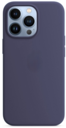 Чехол-накладка i-Phone 13 Pro Silicone icase №20 тёмно-синяя