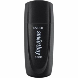 3.0/3.1 USB флеш накопитель Smartbuy 032GB Scout Black (SB032GB3SCK)