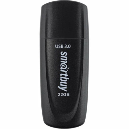  3.0/3.1 USB флеш накопитель Smartbuy 032GB Scout Black (SB032GB3SCK)