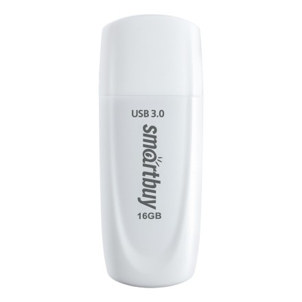  3.0/3.1 USB флеш накопитель Smartbuy 16GB Scout (SB016GB3SCW) белый