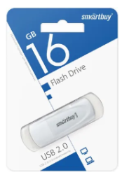 3.0/3.1 USB флеш накопитель Smartbuy 16GB Scout (SB016GB3SCW) белый