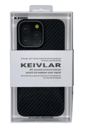  Накладка для i-Phone 15 Pro Max K-Doo Kevlar карбон черная
