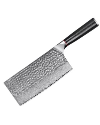  Кухонный нож из дамасской стали Spetime 1-Piece Damascus Kitchen Knife (W01-GS) черный