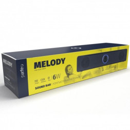 Колонка Perfeo Melody Sound Bar 6Вт (RMS) (PF-A4435) черная