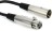  Инструментальный кабель Livepower H254 XLR/XLR мама-папа 1.8м черно-серебристый