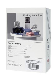 Вентилятор портативный + powerbank 3000mAh Mini F30 Pro бело-черный