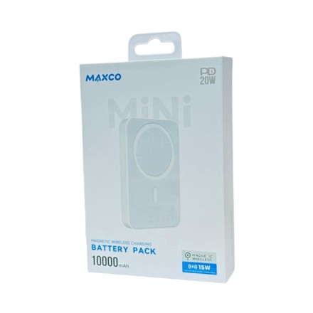  Powerbank магнитный с MagSafe Maxco MPB-P11 10000mAh белый