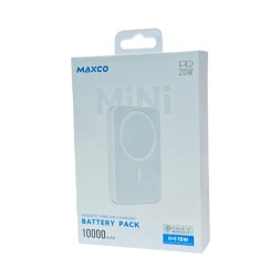 Powerbank магнитный с MagSafe Maxco MPB-P11 10000mAh белый