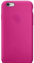 Чехол-накладка  i-Phone 6/6s Silicone icase  №54 фруктово-розовая