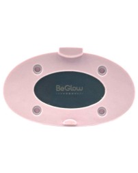 Cменная силиконовая щетка BeGlow Tia Pura розовый