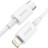  Кабель-зарядка Type-C на Lighting Baseus Superior 1.5м (CATLYS-B02) 20W белый