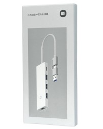 USB-хаб Xiaomi Usb-A/Type-C 4 в 1 (XMSTFXQ01YM) White