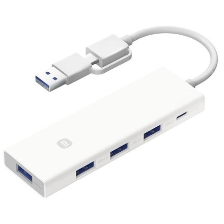  USB-хаб Xiaomi Usb-A/Type-C 4 в 1 (XMSTFXQ01YM) White