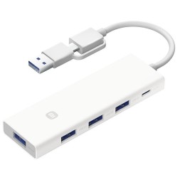 USB-хаб Xiaomi Usb-A/Type-C 4 в 1 (XMSTFXQ01YM) White