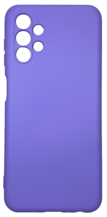  Накладка для Samsung Galaxy A13 4G Silicone cover без логотипа лаванда