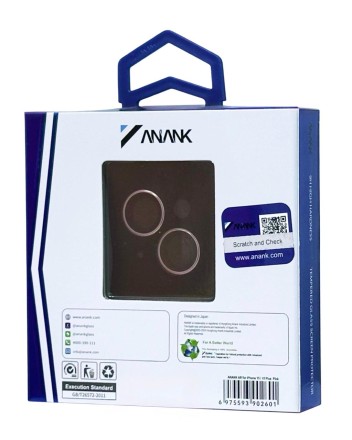 Защитное стекло для задней камеры i-Phone 15/15 Plus ANANK Pink