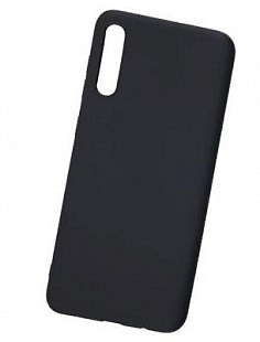  Накладка для Samsung Galaxy A02 Silicone cover черная