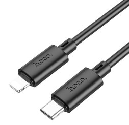 Usb Кабель-зарядка Type-C на Lightning Hoco X88 3A 20W 1м черный