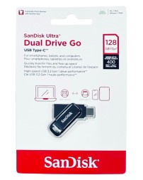 3.1 USB флеш накопитель SanDisk 128GB Ultra Dual Drive Type-c (SDDDC3-128G-G46) черный