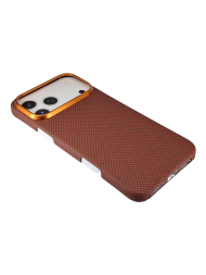 Накладка для i-Phone 17 Pro Max Keephone Kevlar Norra MagSnap (Solar) оранжевый