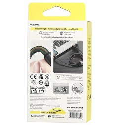 Usb Кабель-зарядка TYPE-C Baseus Cafule 3м (CATKLF-U91) 2A черно-красный