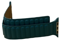 Сменный браслет под кожу для Apple Watch 49mm зеленый