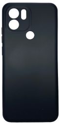 Накладка для Xiaomi Redmi A1+ Silicone cover без логотипа черная