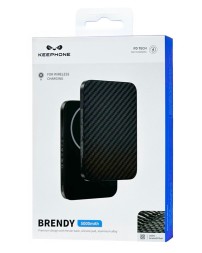 Powerbank магнитный с MagSafe Keephone Brendy 5000mAh черный