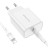  Сетевое зар. устр. Borofone BA57A с шнуром Type-C на Lightning 1C 20W белое