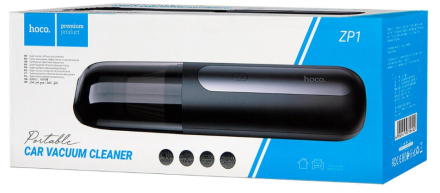  Автомобильный пылесос Hoco ZP1 черно-серый