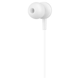 Наушники с микрофоном Hoco M14 Natural Sound 1.2м белые